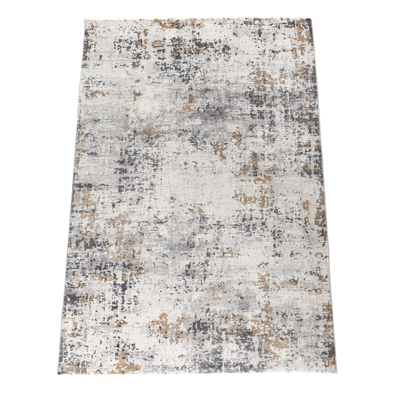 Swaffham Abstract Hand Woven Area Rug, Rectangle 80 x 150cm
