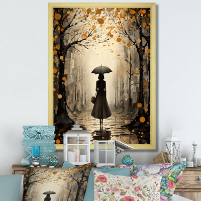 Iride " Iride Fashion Woman With Umbrella I "