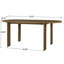 Table de salle à manger Mid Century