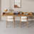 Cherry Rectangular Solid Wood desks-107971599