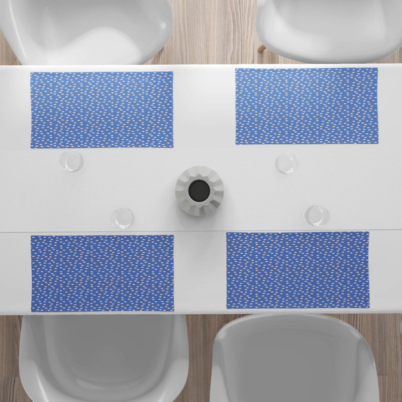 Polyester Sports Rectangle Placemat