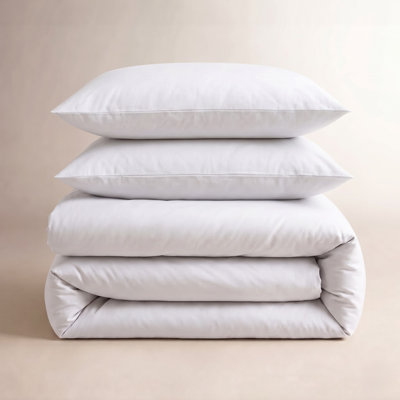 Double Stitch Cotton Duvet Cover Set