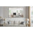 Oversized Bathroom Mirror With Removable Tray Wall Mount Mirror,Vertical Horizontal Hanging Aluminum Framed Wall Mirror ,Full Body Mirror For Bedroom Living Room,Yellow+Coral,72X48 Inches