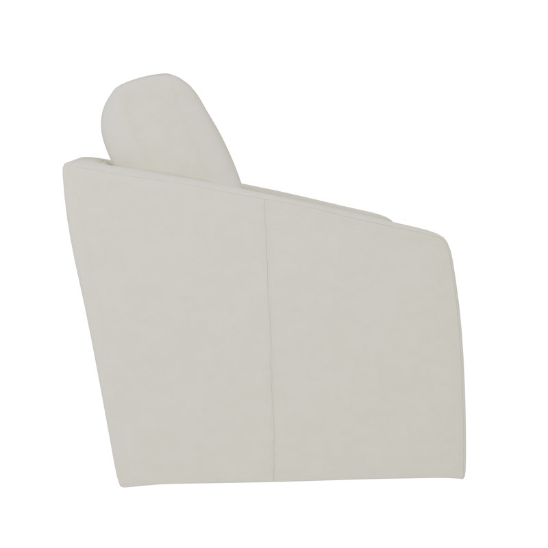Landry Swivel Armchair, Dorado Snow Crypton® Chenille 5558-000