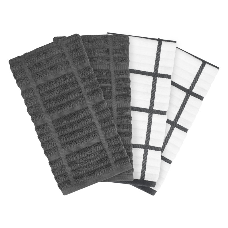 All-Clad Tea Towel Kitchen Towel, Pewter