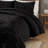 King/Cal King Ruched Fur Down Alternative Comforter Set-117487315-117487314