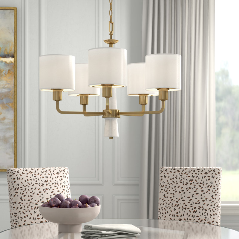 Lustre traditionnel à 5 lumières Perth
