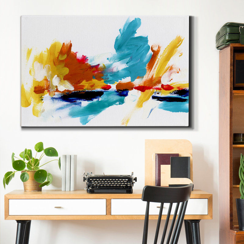 " Captive Color II ", 27" H x 18" W x 1" D