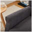 Ensemble de chaises d'appoint et de table basse en bois massif l 27,56 po x P 28,74 po x H 37,4 po Augusta