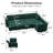 Teangela 116.6'' Variable Sectional U Shape Couch Module Velvet Sofa Bed with Storage Seat Ottoman-1175136180