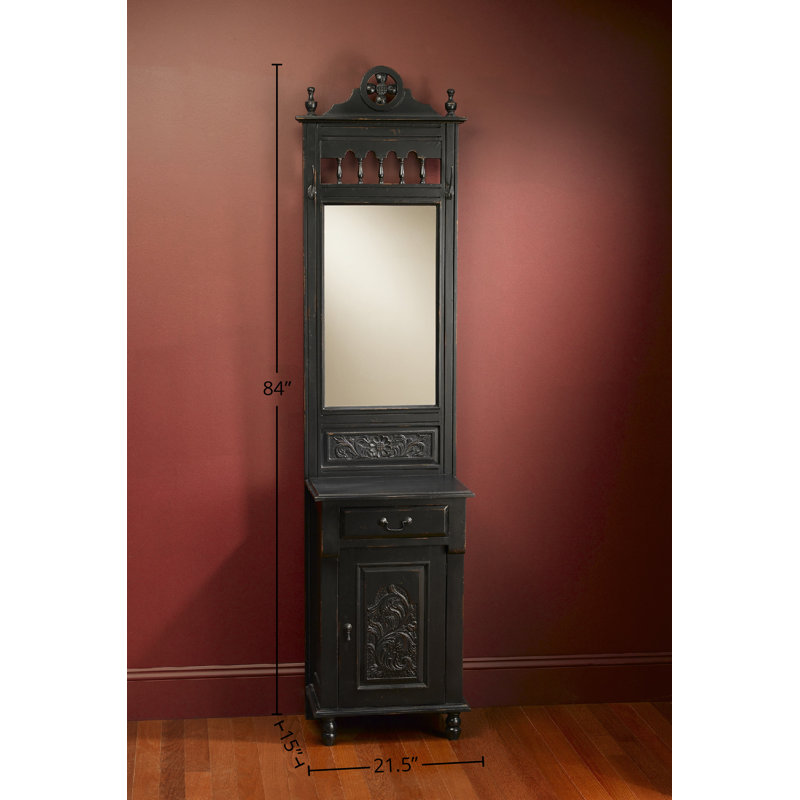 Carrol Hall Tree, Black
