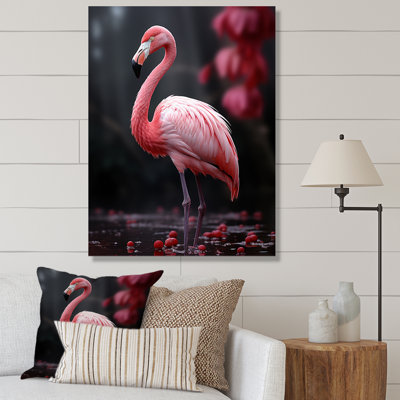 Flamme rose et grise Wassil