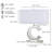 Kemah Glass Table Lamp
