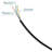 Black Integrated LED Bollard Light-106895337
