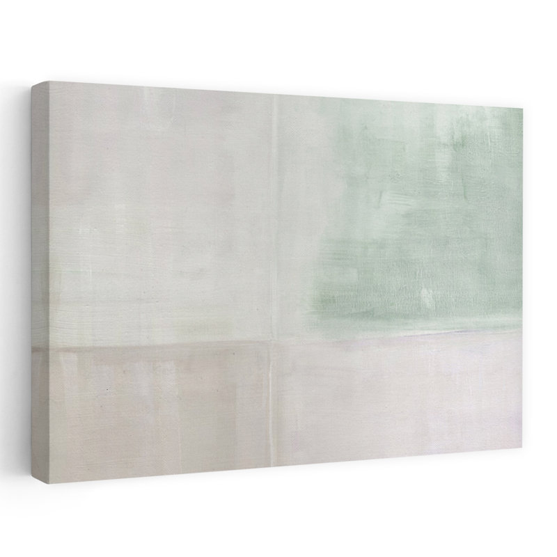 Art contemporain contemporain abstrait, Gris, H 32 po x l 48 po