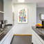 «Geometric Collage I» par Courtney Prahl, art mural en verre acrylique-2034235988