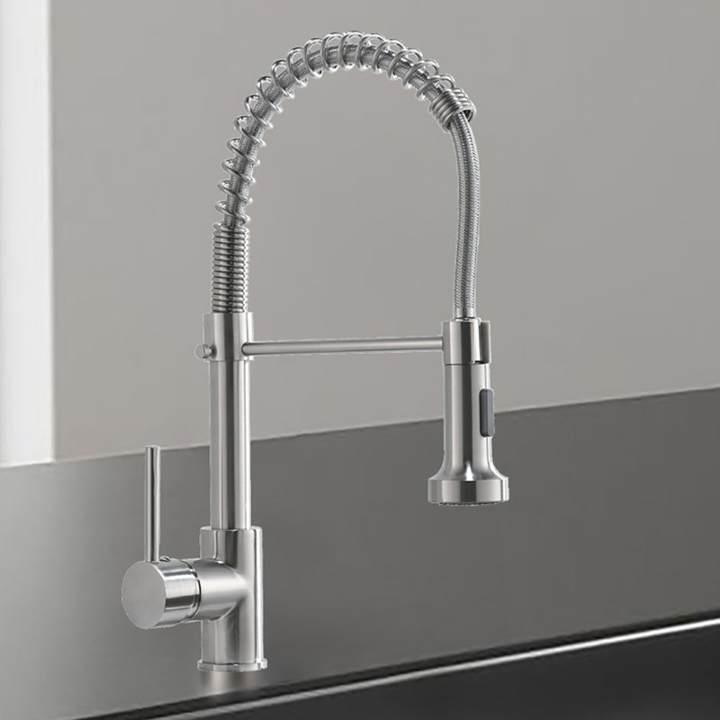 URENTO Kitchen Faucet, Brushed Nickel