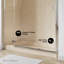 Voltaire 60 po x 30 po à simple seuil, drain central, base de douche-98175990