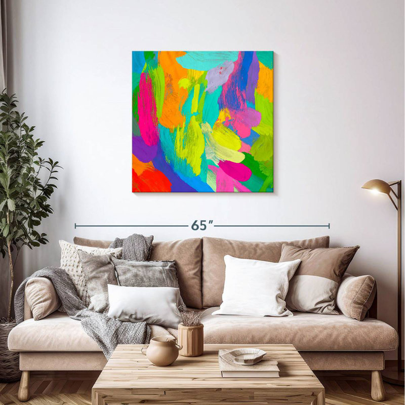 Happy Avery, 36" H x 36" W