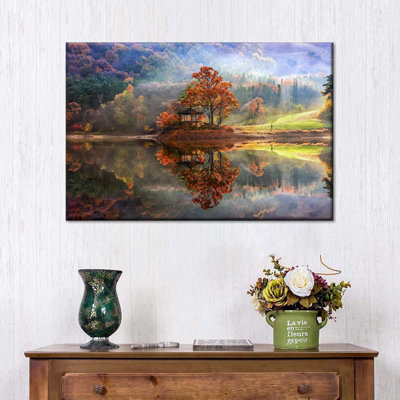 Enchanted Lake Canvas Print