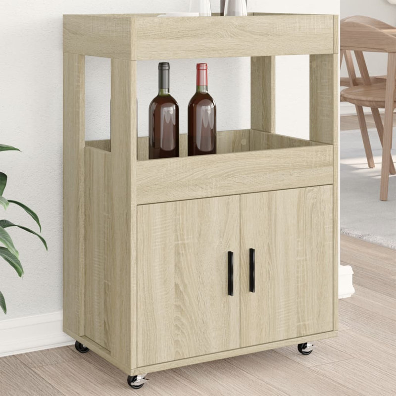 Shebra 60cm Mini Bar, Sonoma Oak