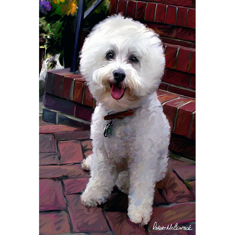 Glam Dog by Robert McClintock - Wrapped Canvas Art Prints, 46cm H x 30cm W