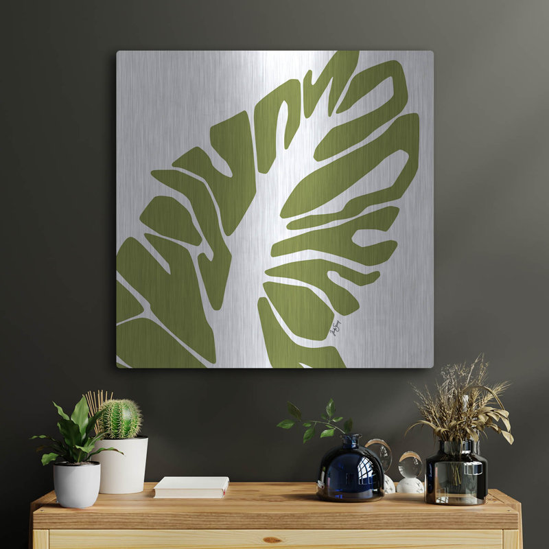 «Bay Tribal» par Trish Sierer, art mural en métal Bay Isle Home ™