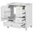 30'' Single Bathroom Vanity With Ceramic Top-106503445