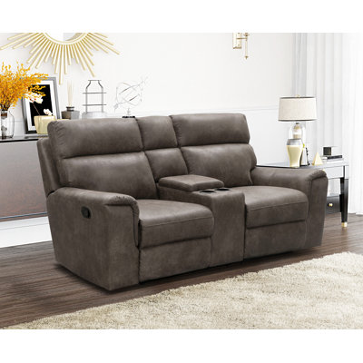 Nobleboro Upholstered 78.5'' Reclining Loveseat