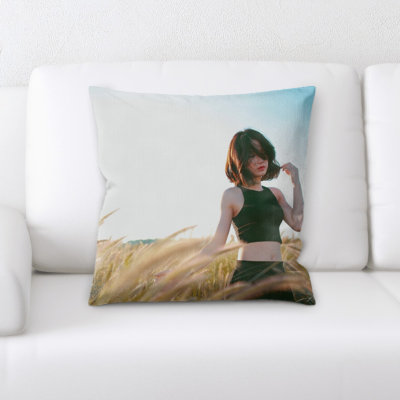 Coussin décoratif en champ blé