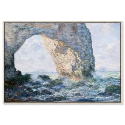 Art mural Monet The Manneporte Etretat par Art Remedy