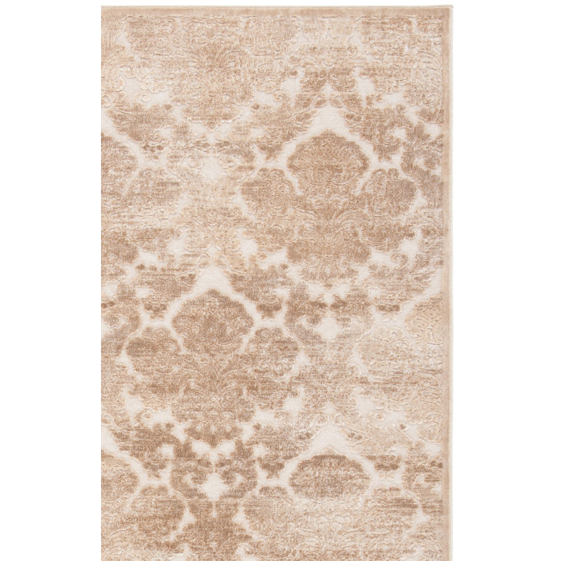 Tapis Heie beige chaud / crème