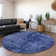 Premium Machine Washable Cerrito AMF559 Navy Rug