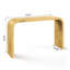Console rectangulaire l 51,97 po Kialah-106481065