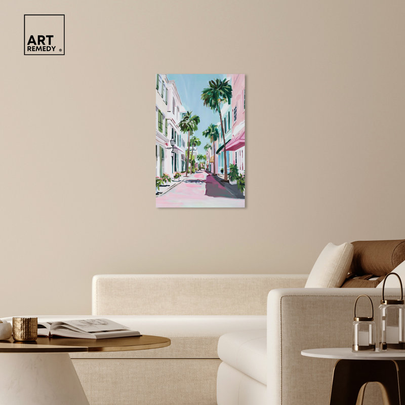 Down the Avenue, Toile tendue, H 36 po x l 24 po