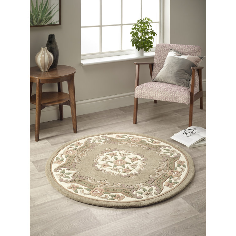 Comfort Oriental Wool Hand Woven Beige