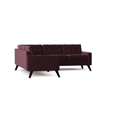 Amber Upholstered L-Shaped Sectional