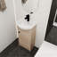 Meuble-lavabo autoportant avec lavabo Maranto, un ajout élégant et fonctionnel à votre salle de bain