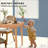 Nordic Style Rectangular Kitchen Table,Wood Dining Table With Large Tabletop