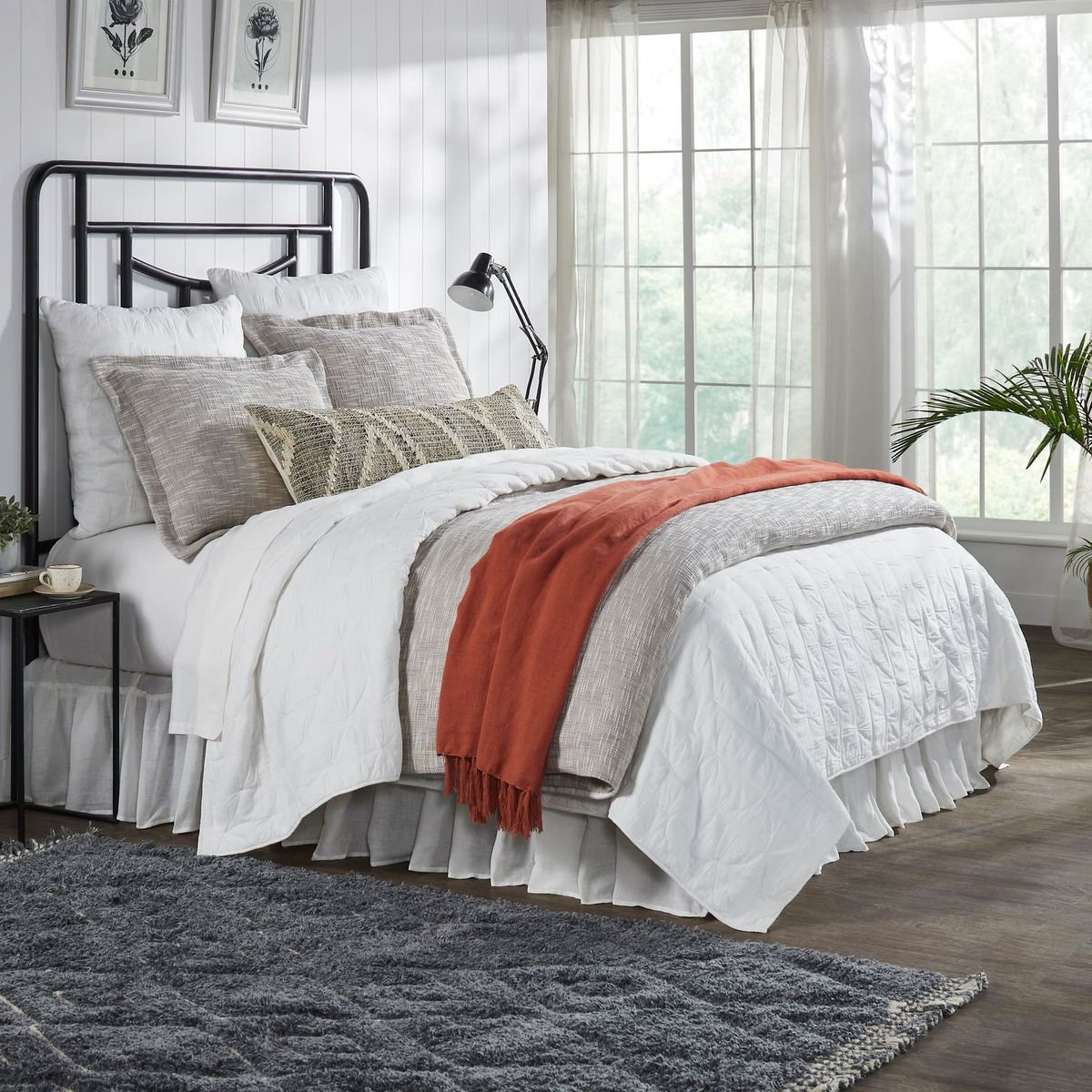 Arsos Cotton Duvet Cover Set, Queen