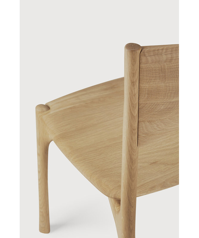PI dining chair - oak 48/53/79, Varnished Oak
