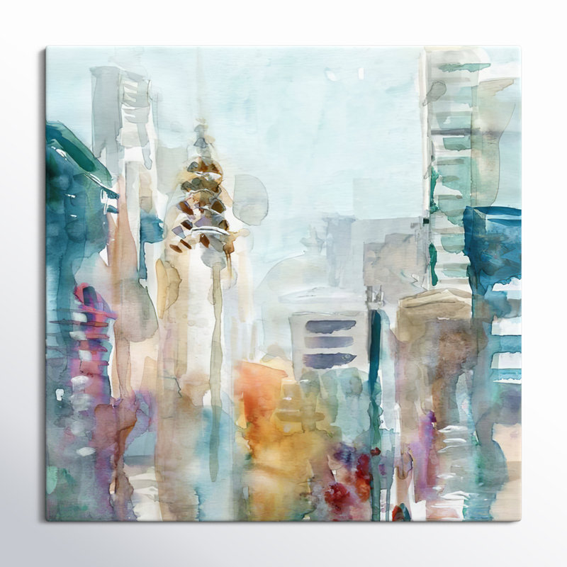 Spectrum NYC - Peinture sur toile, Toile tendue, H 36 po x l 36 po x P 1,25 po