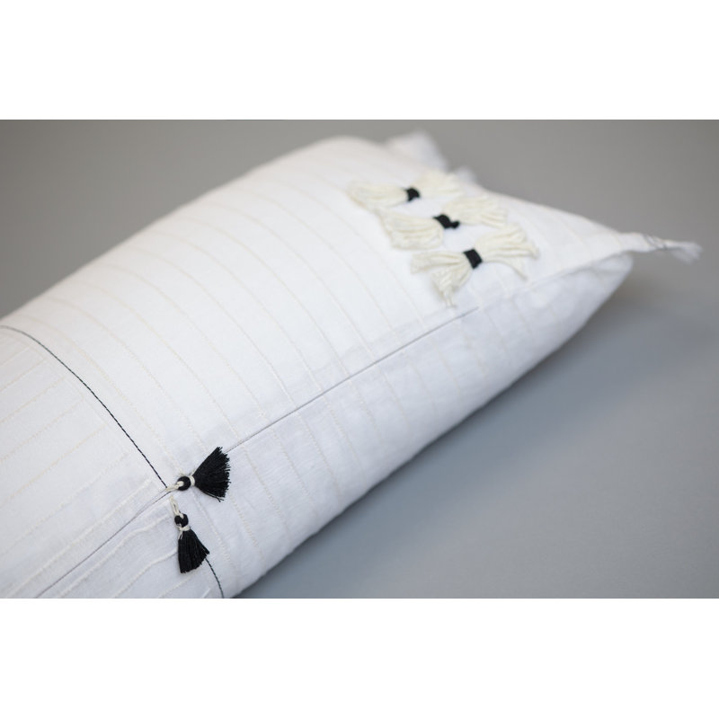 Linen Bolster Pillow Cover & Insert
