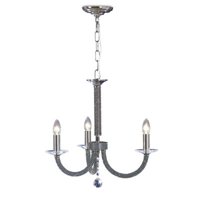 Gelnett 3 - Light Candle Style Chandelier