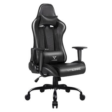 X-VOLSPORT Massage Gaming Chair with Footrest Reclining High Back