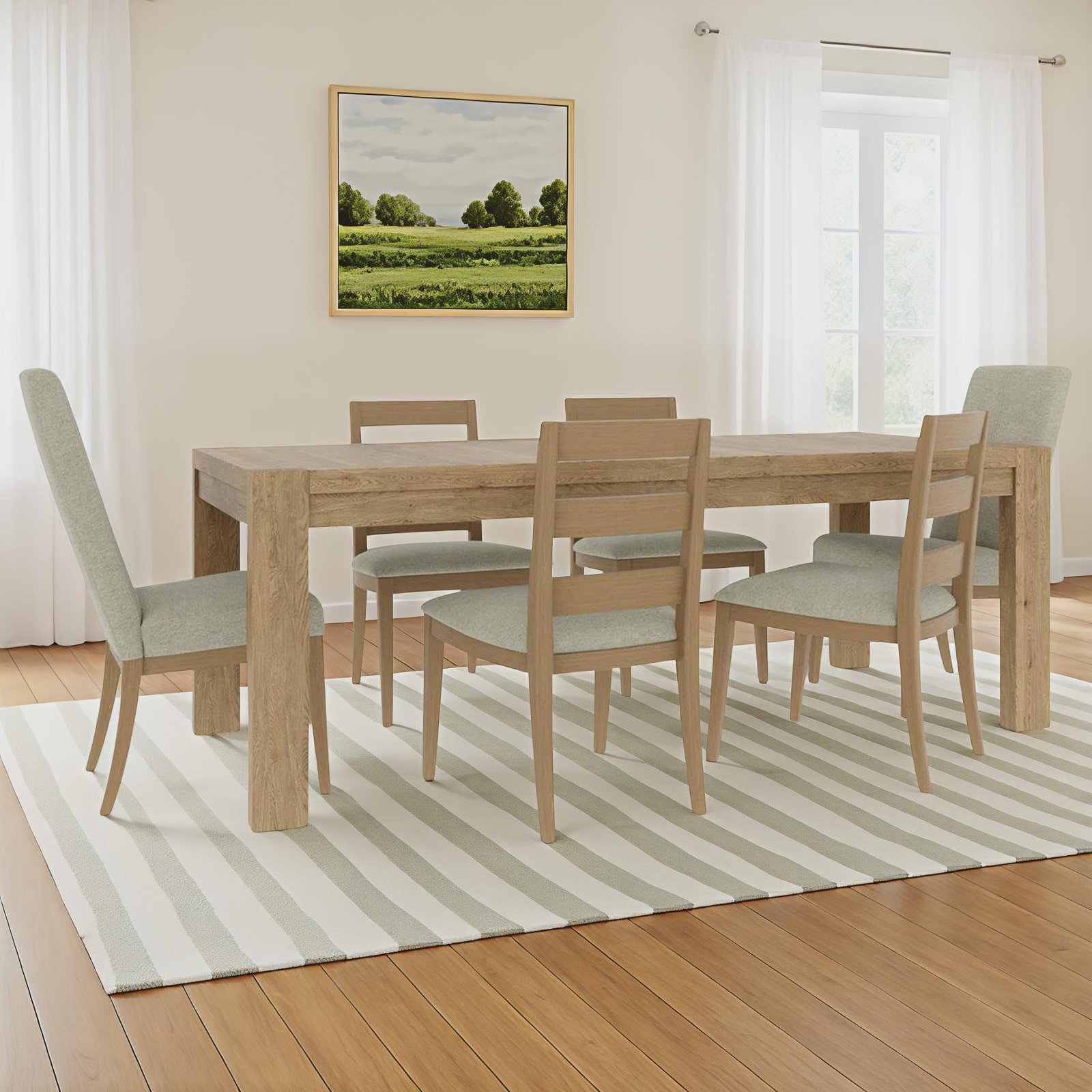 Laroche 7 - Piece Extendable Dining Set
