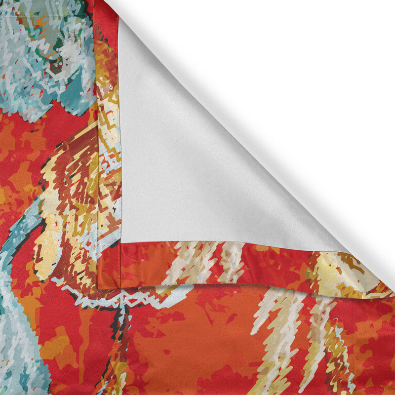 Semi Sheer Curtain Pair