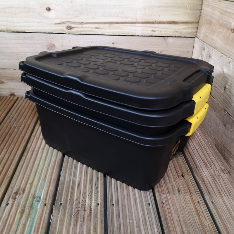 Dakota Fields Cennet Plastic Decorative Bin