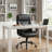 Adjustable High Back Executive Massage Office Desk Chair With 6 Targeted Vibrating Points For Home Office Study Workstation Conference Room