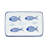 Fish Pattern Rectangle Plate